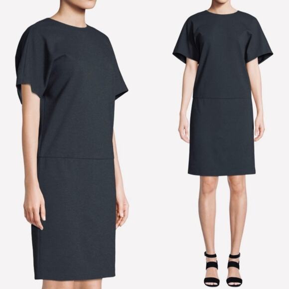 Lafayette 148 New York Black Bloussant Dress Size XS - Picture 7 of 8
